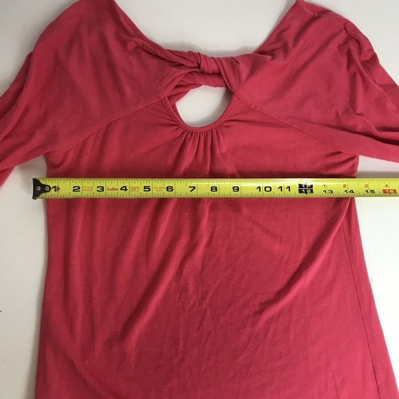 Bcbg Maxazria 3/4 Sleeve Rayon Top - Picture 6 of 7